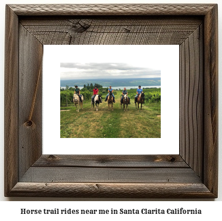 horse trail rides near me in Santa Clarita, California